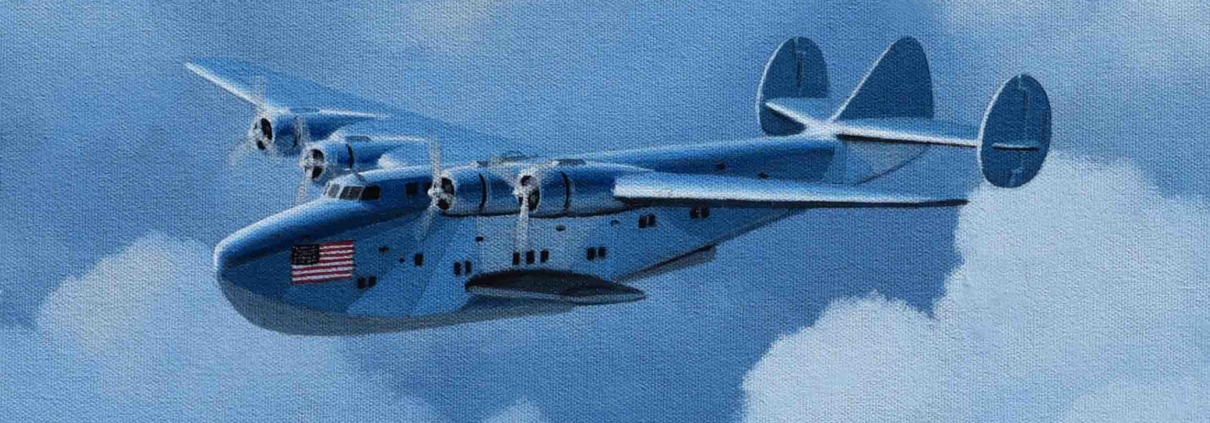 The Dixie Clipper former Pan Am Boeing 314.