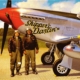 Tuskegee Airmen Andrew Turner and John Briggs.