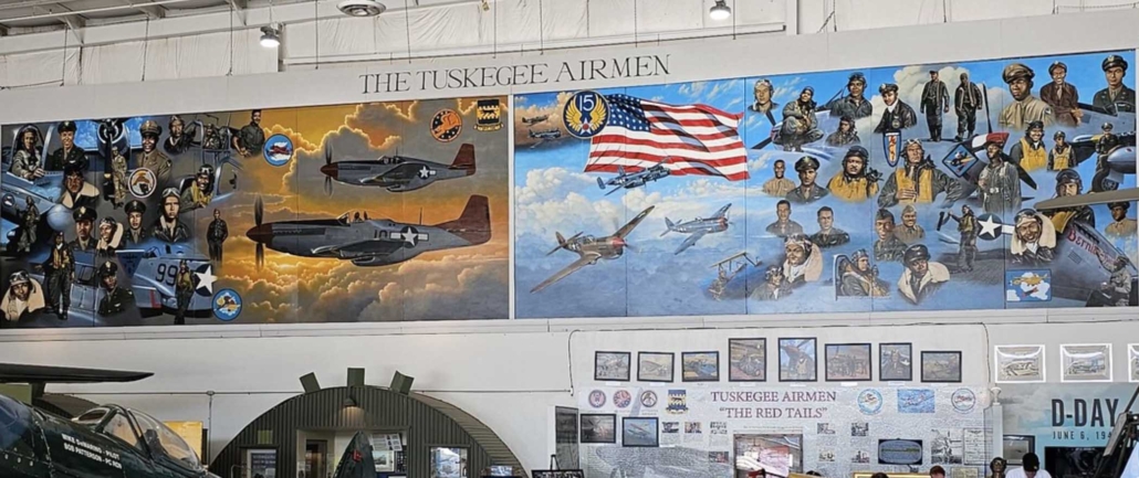 18 Tuskegee Airmen Mural PSAM